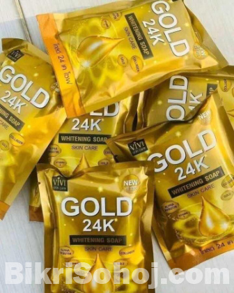 Gold 24k Whitening Soap